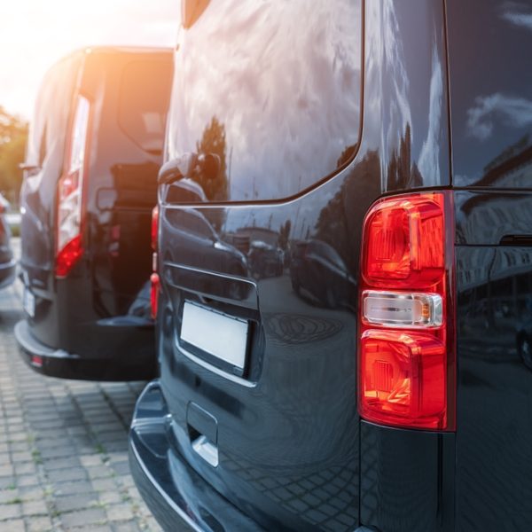 Close-up,Detail,Tail,Light,View,Of,Many,Modern,Luxury,Black